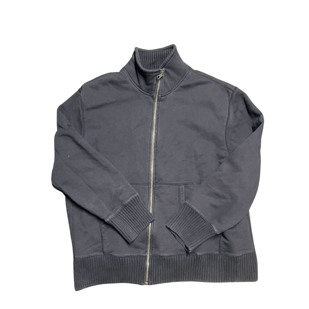 Gap Full Zip Turtleneck – Men’s XL – Navy Blue Knit Sweater Jacket